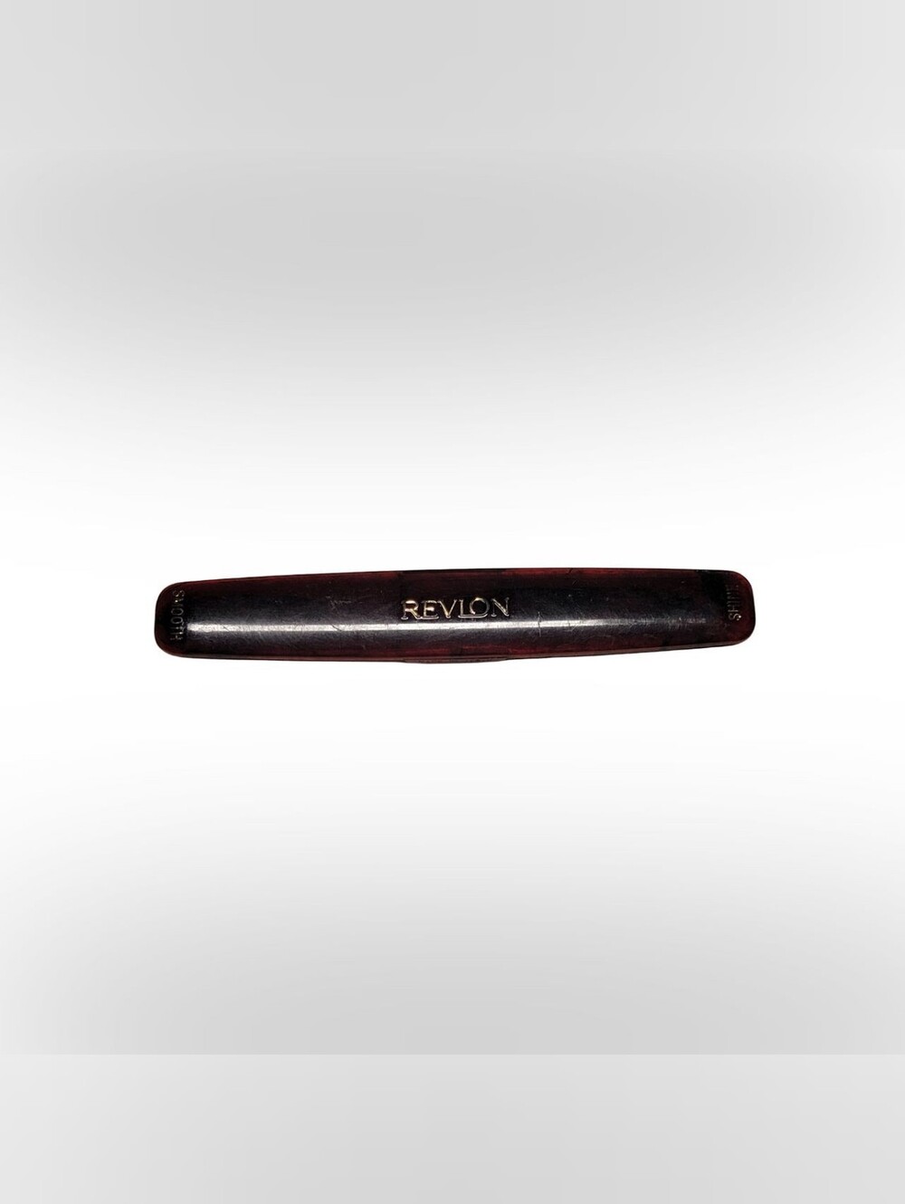 Vintage 90s /2000s Revlon Faux Tortoise Shell Nail Buffer / Polishing Bar
